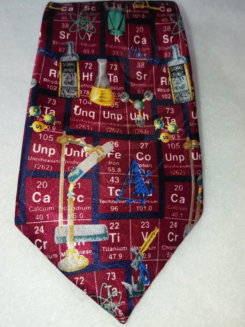 Steven Harris Periodic Table Neck Tie